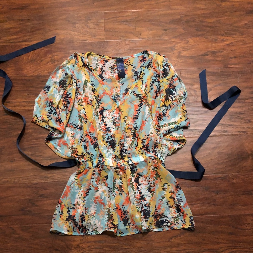 Blue Rain top S